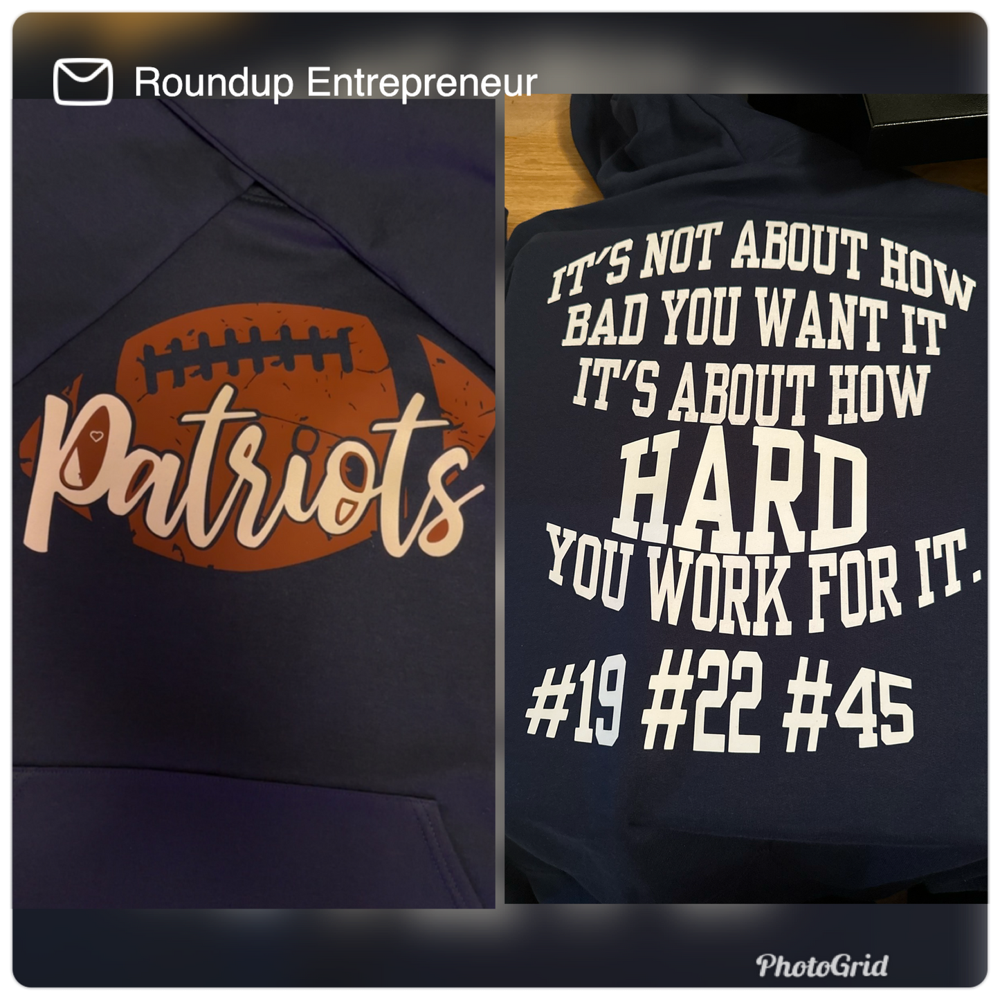 Custom Designed Shirts - Round Up Entrepreneur