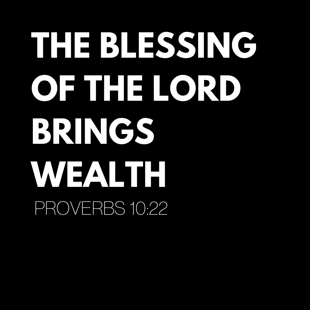 Blessings Of The Lord Bring Wealth Unisex Shirt - Round Up Entrepreneur