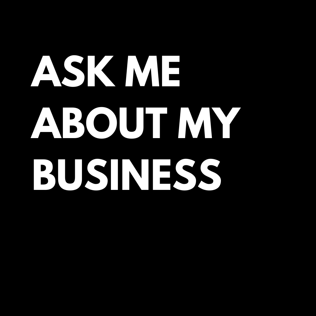 Ask Me About My Business Unisex Shirt - Round Up Entrepreneur