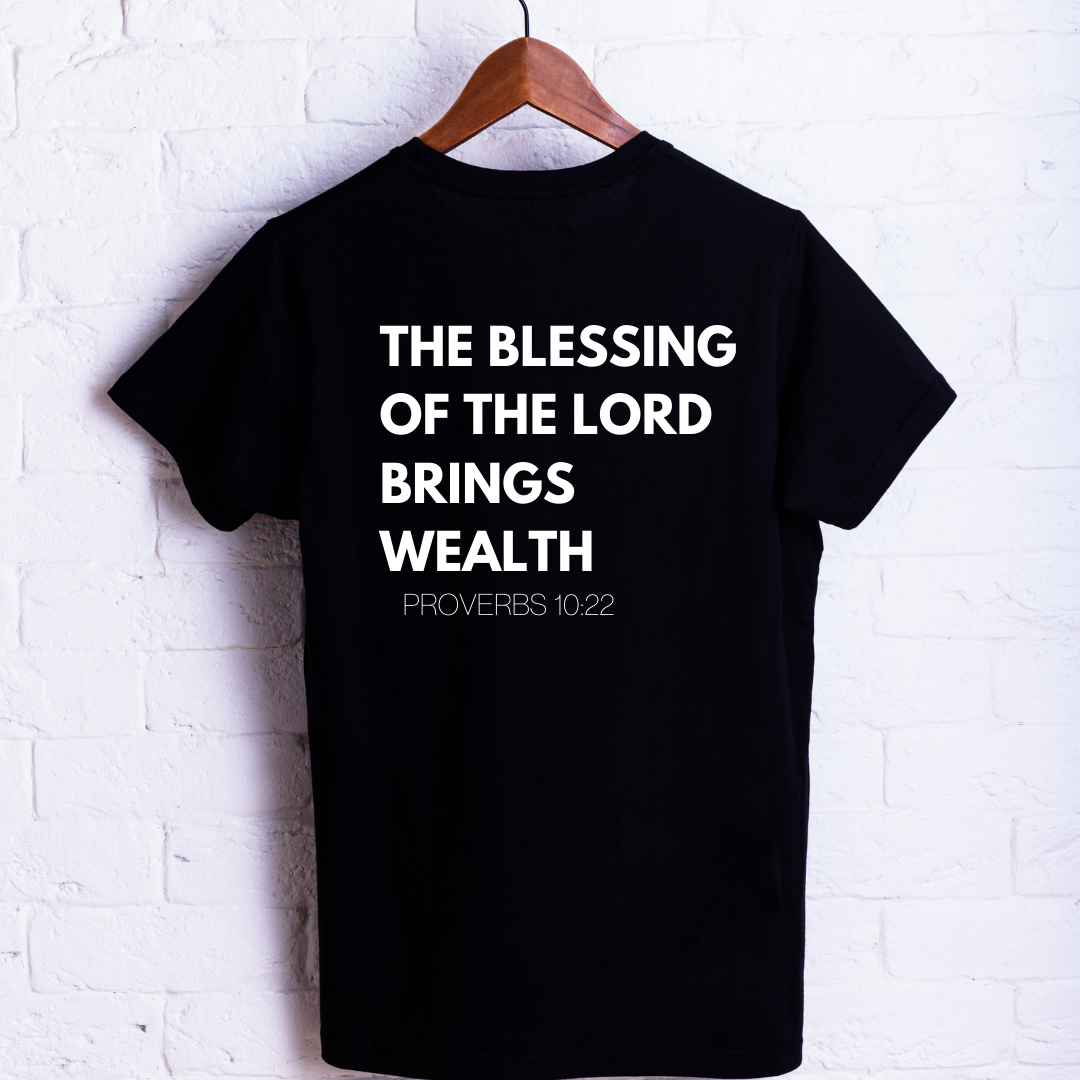 Blessings Of The Lord Bring Wealth Unisex Shirt - Round Up Entrepreneur